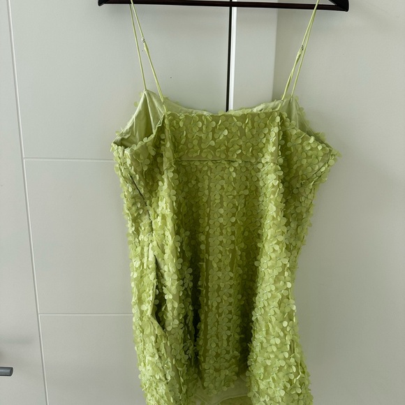 Anthropologie 3D Floral Embellished Mini Dress - Picture 6 of 12